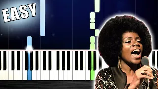 Gloria Gaynor - I Will Survive - EASY Piano Tutorial by PlutaX