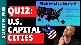 Do you know all the U.S. Capital cities? USA Game/Quiz/Trivia/Test