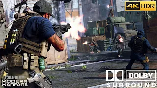 Modern Warfare 4K HDR 60fps Dolby Surround 5.1 Call Of Duty Team Deathmatch