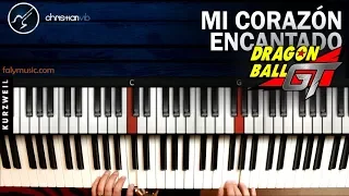 Mi Corazón Encantado DRAGON BALL GT Parte 2 | PIANO Tutorial Notas