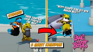 Gelut Empat Kocak Ini Bikin Ngakak Parah! Bersama @Stresmen @OdoKentang  dan @GemmaD! | Gang Beasts