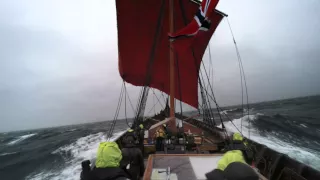 North Sea sailing with Draken Harald Hårfagre