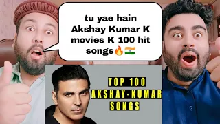 Top 100 SuperHit Songs Of Akshay Kumar Movies | Pakistani Reaction