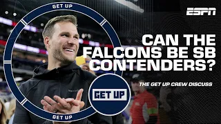 Greeny says the Falcons are 'LEGIT Super Bowl CONTENDERS' with Kirk Cousins 👀 | Get Up