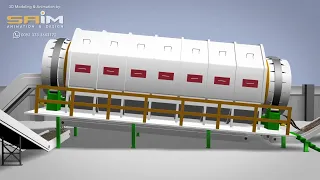 Organic Waste Processing Animation