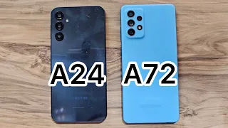 Samsung Galaxy A24 vs Samsung Galaxy A72