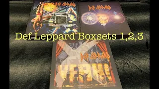 DEF LEPPARD Unboxing-The Vinyl Collection Volumes 1-2-3