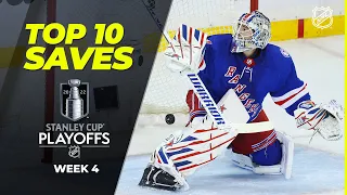 Top 10 Saves from Week 4 of the Stanley Cup Playoffs | NHL