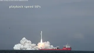 Smart Dragon-3 launches 9 satellites