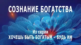 Сознание Богатства. Хочешь быть богатым - будь им!