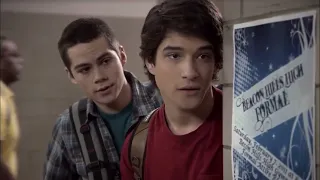 Teen Wolf 1x11 Jackson ask Allison for dance tonight. Scott plans to break in school dance.