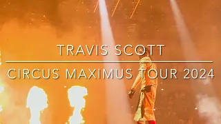Travis Scott: Circus Maximus Tour Leg 2 2024 Live at the Kaseya Center Miami Florida