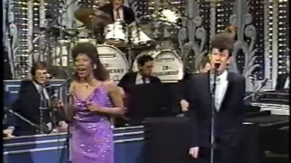 Lyle Lovett & Francine Reed on Johnny Carson's show, 2nd appearance 1989