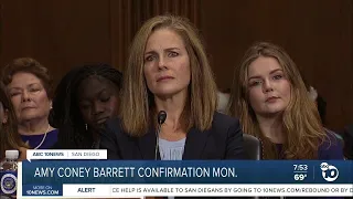 Amy Coney Barrett confirmation to be held Monday