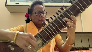 “Kuhu Kuhu Bole Koyaliya ……” first antara in Raga “Sohini” by Archana Julka on Sitar .