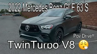 2022 Mercedes Benz Amg GLE 63 S POV Highway Drive!! 700+HP!! LOUD EXHAUST!!