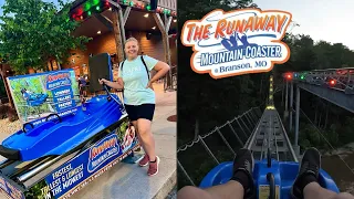 Riding The Runaway Mountain Coaster In Branson Missouri