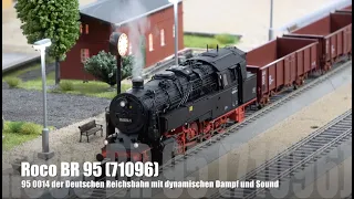 Roco BR 95 (71096) - 95 0014 der Deutschen Reichsbahn mit dynamischen Dampf und Sound