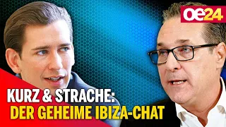 Die geheimen Ibiza-SMS von Kurz & Strache