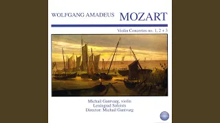 Concerto for Violin and Orchestra No. 3 in G Major, KV 216: II. Adagio