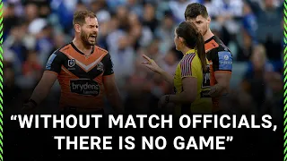 Graham Annesley addresses criticisms of referees | Football Operations | Round 9, 2024