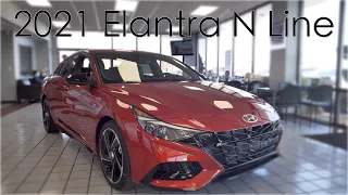 2021 Hyundai Elantra N Line-Great Sport Sedan|Hyundai of Cookeville