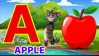 123 ABC Phonic Song for Toddler , A for Apple Learn ABC Alphabets, Preschool, 1 To 100 Counting,