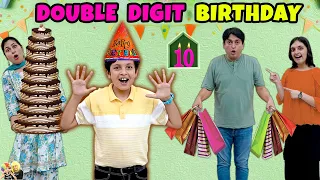 DOUBLE DIGIT BIRTHDAY CELEBRATION | Aayu ka Birthday Short Movie | Aayu and Pihu Show