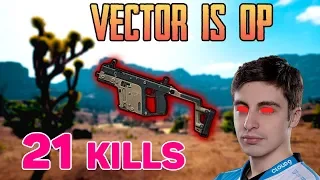 VECTOR : LORD of GUN -  Shroud 21 kills solo FPP [SANHOK MAP] - PUBG HIGHLIGHTS TOP 1 #145