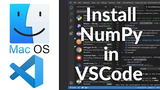 How To Install NumPy in Visual Studio Code on Mac |  Setup NumPy Project in VSCode on MacOS (2024)