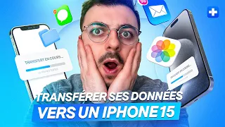 Comment transférer ses données d'un ancien iPhone vers un iPhone 15