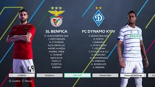 Benfica vs Dynamo Kiev | Estadio da Luz | UEFA Champions League Matchday 6