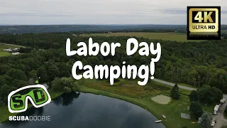 Labor Day Camping by Drone | Vacation Travel Video | 4K | DJI Mavic Air 2