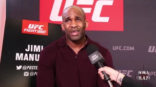 Jimi Manuwa on Corey Anderson "Once I walk out it's game on" UFC Fight Night London