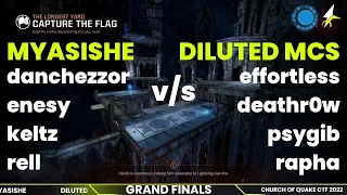 This is high level Capture the Flag in Quake Champions! Rapha and Psygib in the same team🚀🚩🤯