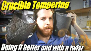 Crucible Tempering Revisited: To use borax or not? or something else?