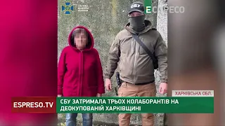 СБУ затримала трьох колаборантів на деокупованій Харківщині