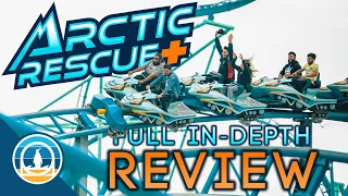 Arctic Rescue Full In-Depth Review | SeaWorld San Diego's New for 2023 Straddle Coaster