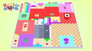 Numberblocks Mathlink Puzzle 37 x 37 Numberblocks Square