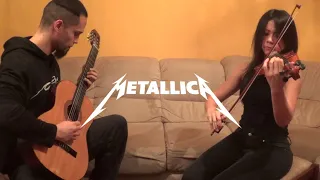 Metallica - Fade To Black | Violin & Acoustic Guitar cover