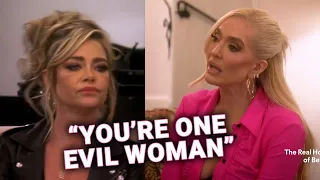 Denise Richards Returns to RHOBH & Calls Erika Jayne an Evil Woman!