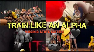 Train Like An Alpha | Virginia State University | vlog & performance
