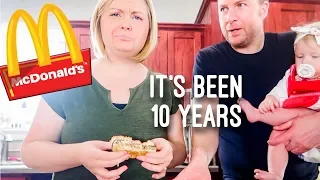 Couple Tries McDonalds For First Time In 10 Years!