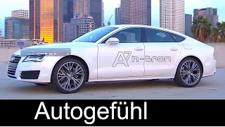 Audi A7 Sportback h-tron quattro - fuel cell Plugin-Hybrid concept - Autogefühl