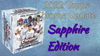 2022 Topps Chrome Update Sapphire Edition - NEW RELEASE!