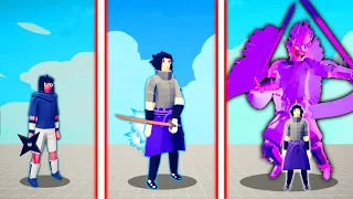 EVOLUTION OF SASUKE ( SUSANOO FORM ) | TABS - Totally Accurate Battle Simulator