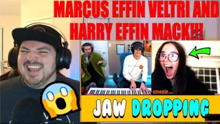 MARCUS VELTRI | PIANIST AND RAPPER AMAZE STRANGERS ON OMEGLE FT HARRY MACK | REACTION | AMAZING!!