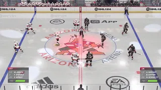 NHL 24 Gameplay Arizona Coyotes vs Ottawa Senators