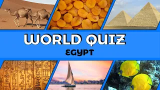 EGYPT QUIZ - 20 TRIVIA QUESTIONS & ANSWERS | #W8 - How much do you know about Egypt?
