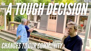 Renovating an abandonedTiny House #80: A tough decision